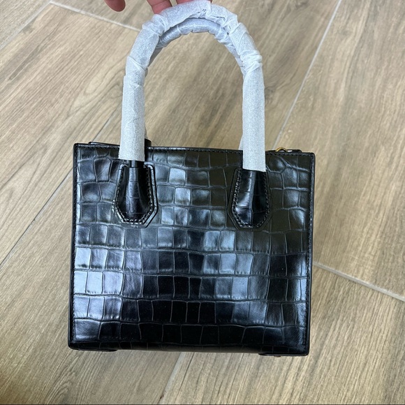 MICHAEL KORS Embossed Leather Mercer Bag - Picture 5 of 9